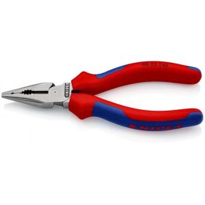 クニペックス ニードルノーズペンチ 145mm コンフォートハンドル KNIPEX 先の尖った形状のペンチ 08 22 145 返品種別B