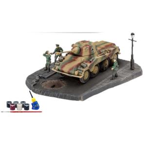 ドイツレベル 1/ 76 ジオラマセット Sd. Kfz. 234/ 2 プーマプラモデル 返品種別B