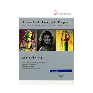 ハーネミューレ インクジェット用紙 厚手 マットスムースホワイト A2 25枚 Hahnemuhle Photo Rag フォトラグ 308gsm 430171