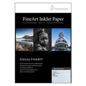 ハーネミューレ インクジェット用紙 厚手 ハイグロスホワイト A2 25枚 Hahnemuhle Photo Rag Baryta フォトラグ バライタ 315gsm 430347