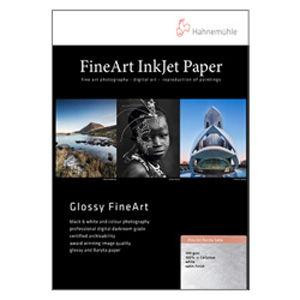 ハーネミューレ インクジェット用紙 厚手 パールグロスサテン調 A3+ 25枚 Hahnemuhle FineArt Baryta Satin 300gsm 430308