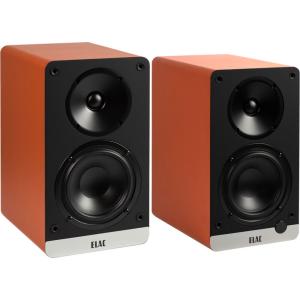 エラック DAC 内蔵アクティブスピーカー(オレンジ)(ペア)限定モデル ELAC Debut ConneX DEBUTCONNEX-DCB41-ORANGE 返品種別A｜joshin