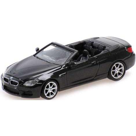 ミニチャンプス 1/ 87 BMW M6 カブリオレ 2015 ブラックメタリック(87002733...