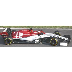 ミニチャンプス 1/ 43 アルファ ロメオ レーシング F1 C38 キミ・ライコネン 2019(...