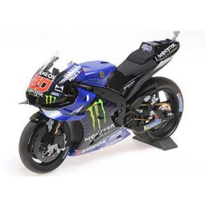 ミニチャンプス 1/ 12 ヤマハ YZR-M1 ”モンスター エナジー ヤマハ モトGP” ファビオ・クアルタラロ モトGP 2021(122213020)ミニカー 返品種別B｜joshin