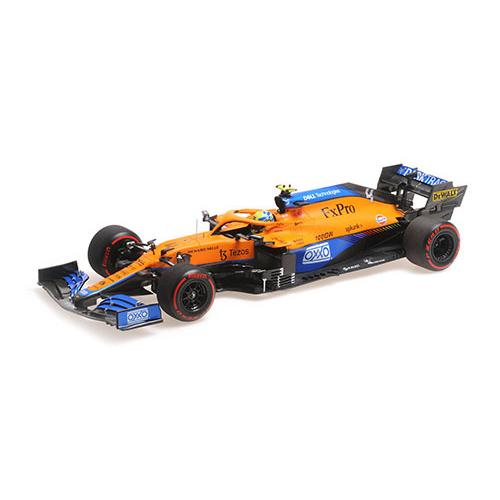 ミニチャンプス 1/ 18 マクラーレン F1 チーム MCL35M ランド・ノリス ロシアGP 2...