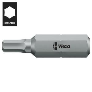 Wera 840/ 2 Z 六角ビット 10.0mm 刃長30mm ヘックスプラス 840/ 2Z 57530 返品種別B｜joshin