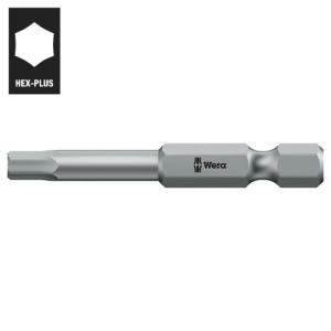 Wera 840/ 4 Z 六角ビット 8.0mm 刃長50mm ヘックスプラス 059625 返品種別B｜joshin