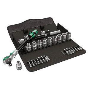 Wera（ヴェラ） Wera 3/8”ラチェットセット【Zyklop Speed】 8100SB6 