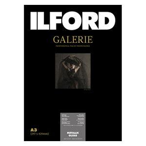 イルフォード インクジェット用紙 メタリックグロス 厚手 メタル調 A3 25枚 ILFORD GALERIE Metallic Gloss ギャラリー プロフォトペーパー 422116