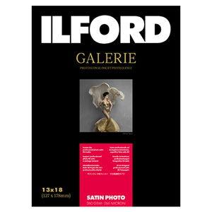 イルフォード インクジェット用紙 サテンフォト 厚手 半光沢 127mm×178mm 100枚 ILFORD GALERIE SATIN PHOTO ギャラリー プロフォトペーパー 422332 返品種別A｜joshin