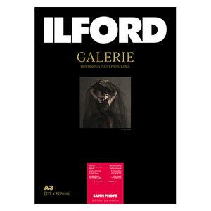 イルフォード インクジェット用紙 サテンフォト 厚手 半光沢 A3 25枚 ILFORD GALERIE SATIN PHOTO 422335 返品種別A｜joshin