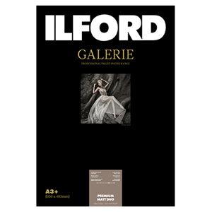 イルフォード インクジェット用紙 プレミアムマットデュオ 厚手 マット A3+ 50枚 ILFORD GALERIE Premium Matt Duo ギャラリー デュオペーパー 422152