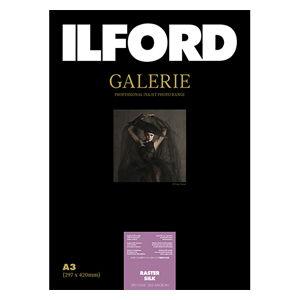 イルフォード インクジェット用紙 ラスターシルク 厚手 微粒面 A3 25枚 ILFORD GALERIE RASTER SILK 422147