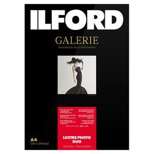 イルフォード インクジェット用紙 ラスターフォトデュオ 厚手 半光沢 A4 25枚 ILFORD GALERIE Lustre Photo Duo ギャラリー デュオペーパー 433271