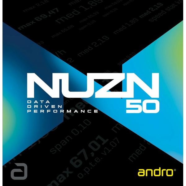 andro(アンドロ) 卓球ラバー NUZN 50(アカ・サイズ：2.0) ／3日〜8日で出荷／ 返...