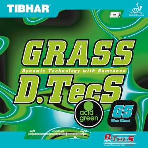TIBHAR(ティバー) 卓球ラバー グラスディーテックス GS(アシッドグリーン・サイズ：OX) 返品種別A