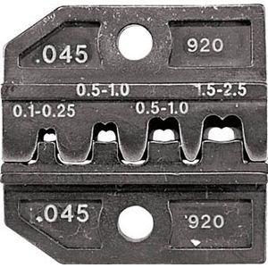 RENNSTEIG 圧着ダイス オープンバレル平端子0.1-2. 手動圧着工具