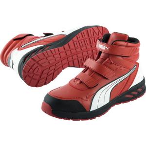 プーマ安全靴#63.354 27.0cmライダー・レッドミッド PUMA（プーマ） [ポイント10倍] ライダー 2.0・レッド・ミッド No