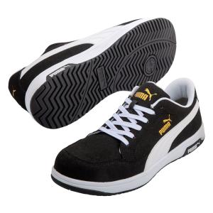 安全靴 エアツイスト2.0 ローカット 23.0cm ブラック PUMA(プーマ