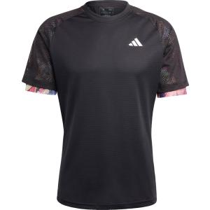 アディダス メンズ メルボルン エルゴ テニス HEAT. RDY ラグラン半袖Tシャツ (ブラックサイズ：J/M) adidas MMC35-HT7206-J/Mの商品画像