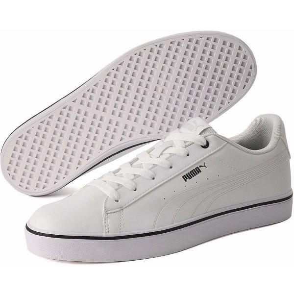 プーマ ユニセックス プーマ V コート バルク EB スニーカー(プーマホワイト/ プーマブラック...