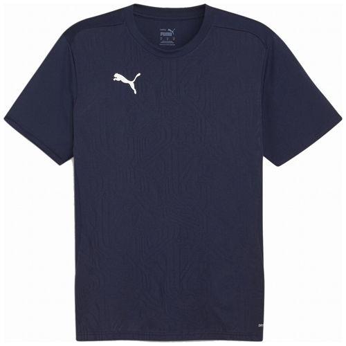 プーマ サッカー メンズ teamFINAL トレーニング シャツ(PUMA NAVY・サイズ：M)...