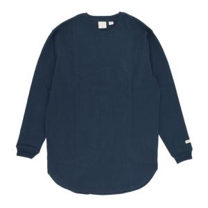 Goodwear(グッドウェア) Goodwear 2w7 5504 袖リブ ロング丈 ロングTシャツ(ネイビー Sサイズ) 返品種別A｜joshin