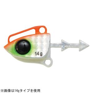 ジャクソン クイックヘッド 14g CRT キャロット Jackson QUICK HEAD ジグヘッドワーム ソルトルアー クイックヘッド 14g CRT キャロット