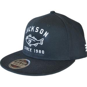 ジャクソン スナップバックキャップ フリーサイズ College fish(ブラック＆ブラック) 返品種別A｜joshin