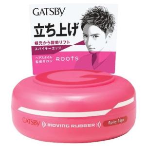 【単品12個セット】 ギャツビームービングラバースパイキーエッジ マンダム(代引不可)【送料無料】 GATSBY（ギャツビー） ムービングラバー スパイキーエッジ 80g : サン