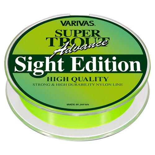 バリバス スーパートラウト アドバンス サイトエディション 100m ライトニンググリーン(1号/ ...