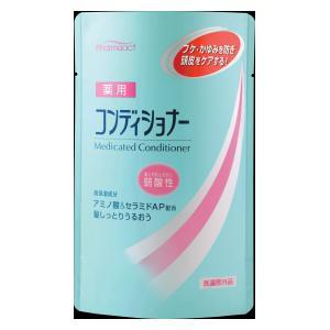 ファーマ 弱酸性薬用コンディショナー つめかえ用 400ml 熊野油脂 返品種別A｜joshin