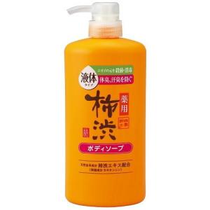 四季折々 薬用 柿渋 ボディソープ 本体 600ml 熊野油脂 返品種別A｜joshin