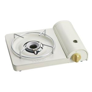 ブルーノ カセットコンロ アイボリー BRUNO カセットコンロスリム BOE095-IV