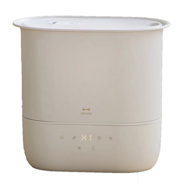 ブルーノ ハイブリッド式加湿器(木造7畳まで/ プレハブ洋室11畳まで グレージュ) BRUNO 4...