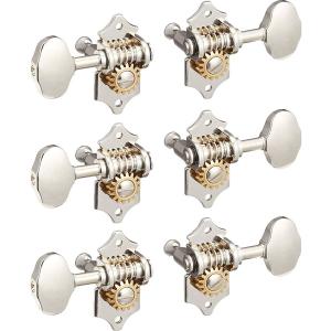 キクタニ ギター用・糸巻(ペグ・ニッケル) 1セット(6弦分) GUITAR ACCESSORIES GM-WN3 返品種別A