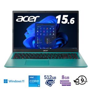 Acer(エイサー) 15.6型ノートパソコン Aspire 3(Core i5/  メモリ 8GB/  512GB SSD)エレクトリックブルー A315-58-F58Y/ B 返品種別A｜joshin