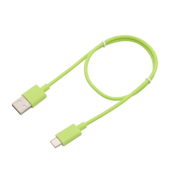 藤本電業 USBケーブル USB-A to USB-C 0.5m(グリーン) FUJIMOTO DE...