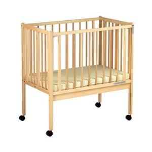 折りたたみ ベビーベッド 120×70cm　スリーピー　石崎家具　送料込み 石崎家具 日本製ベビーベッド「業務用 折りたたみベッド（マット付