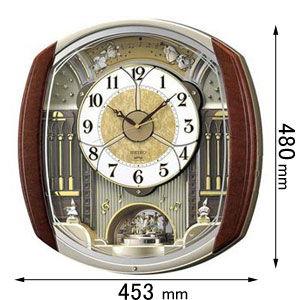 時計 置き掛け兼用 アントニオ・ザッカレラ アナログ Z963 （ 掛け時計