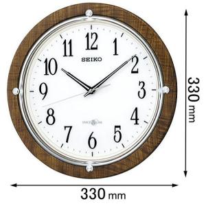 振り子時計 セイコー SEIKO RQ322B 壁掛け時計 おしゃれ 報時 チャイム