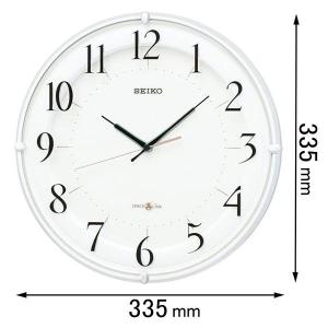 SEIKO（セイコー） ソーラー電波掛け時計 SF501B 返品種別A : Joshin