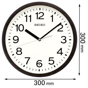 SEIKO（セイコー） 掛け時計 壁掛け GP219W 教室の時計 衛星電波時計