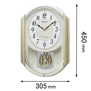SEIKO（セイコー） 時計 電波 掛時計 アミューズ AM239H : 藤本時計店