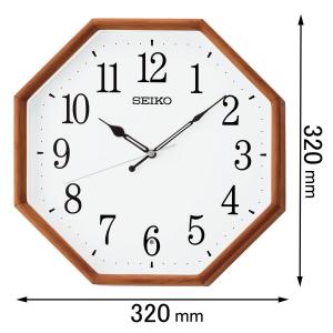 SEIKO（セイコー） 電波 掛 時計 クロック SEIKO CLOCK 柱時計 時報