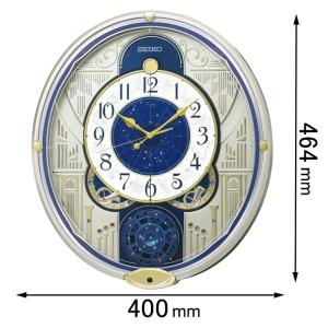 SEIKO セイコー 電波時計 置き時計 DA205G ピラミッドトーク 音声で時刻をお知らせする電波クロック 「 ピラミッドトーク