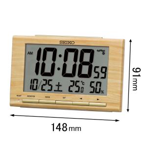 SEIKO 目覚まし時計 セイコー 置き時計 SQ772G トラベラ 携帯用