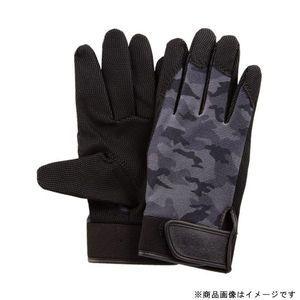ユニワールド 指先の巧作業手袋 Lサイズ 迷彩/ ブラック 2520-L 返品種別A