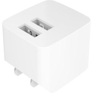 多摩電子 コンセントチャージャー 2.4A 2ポート TSA54UW